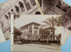 Item #7073 15 vintage photographs of Egypt. Peridis, Langaki, J P. Sebah, G. Lekegian.