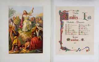 Item #7605 Twelve Parables of Our Lord, Illustrated and Illuminated. n/a