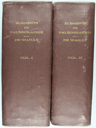 El&eacute;ments de Pal&eacute;ographie