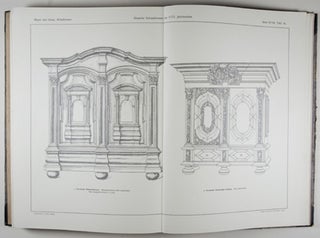 Tafeln zur Geschichte der Möbelformen (Plates on the History of Furniture Styles)