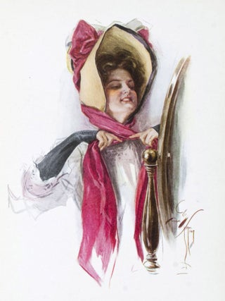 Item #8321 A Dream Of Fair Women. With illustrations by Harrison Fisher. Decorations by E....