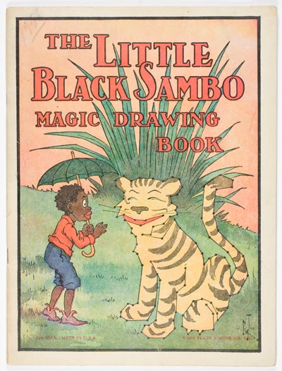 Item #8323 The Little Black Sambo Magic Drawing Book. Helen Bannerman.