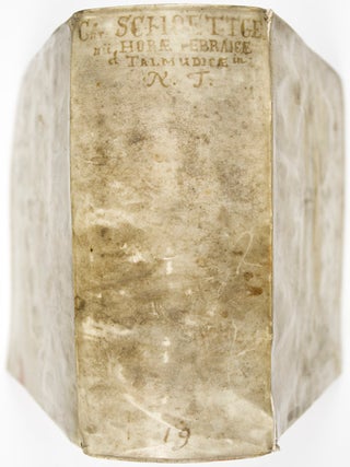 Horae Hebraicae et Talmudicae in universum Novum Testamentum : quibus Horae Jo. Lightfooti in libris historicis supplentur, epistolae et Apocalypsis eodem modo illustrantur. Accedunt dissertationes quaedam philologicosacrae, indicesque locorum Scripturae, rerum ac verborum necessarii.