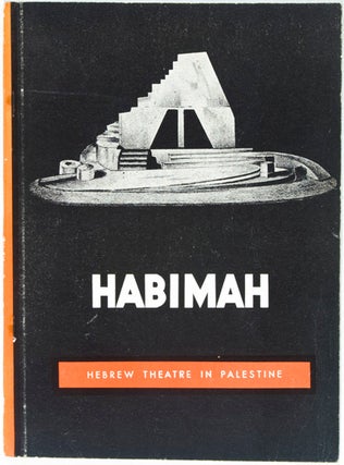 Item #8573 Habima: English Publication of "Bama," Theatre Art Journal of the Habima Circle in...