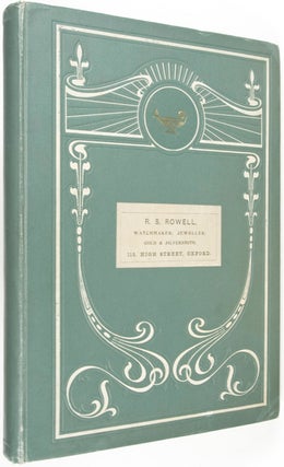 Item #9546 Watchmaker, Jeweller, Gold & Silversmith. R. S. Rowell