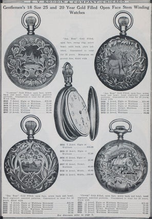 Item #9575 Wholesale and Manufacturing Jewelers - 57th Annual Catalog. E. V. Roddin, Company